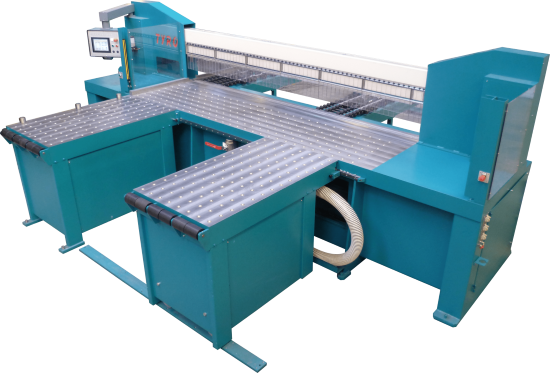 Aluminium sheets sawing machine – ALUMATIC