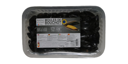 Bouchot Mussels from France in Map