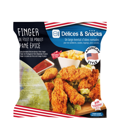 Breaded Chicken Finger American Style 5 x 1 kg