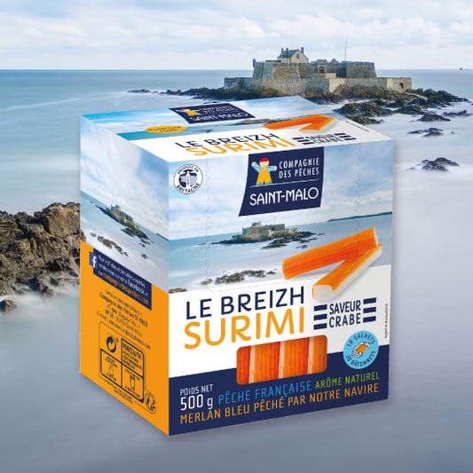 "BREIZH SURIMI" chilled elaborated crab sticks range for Retail