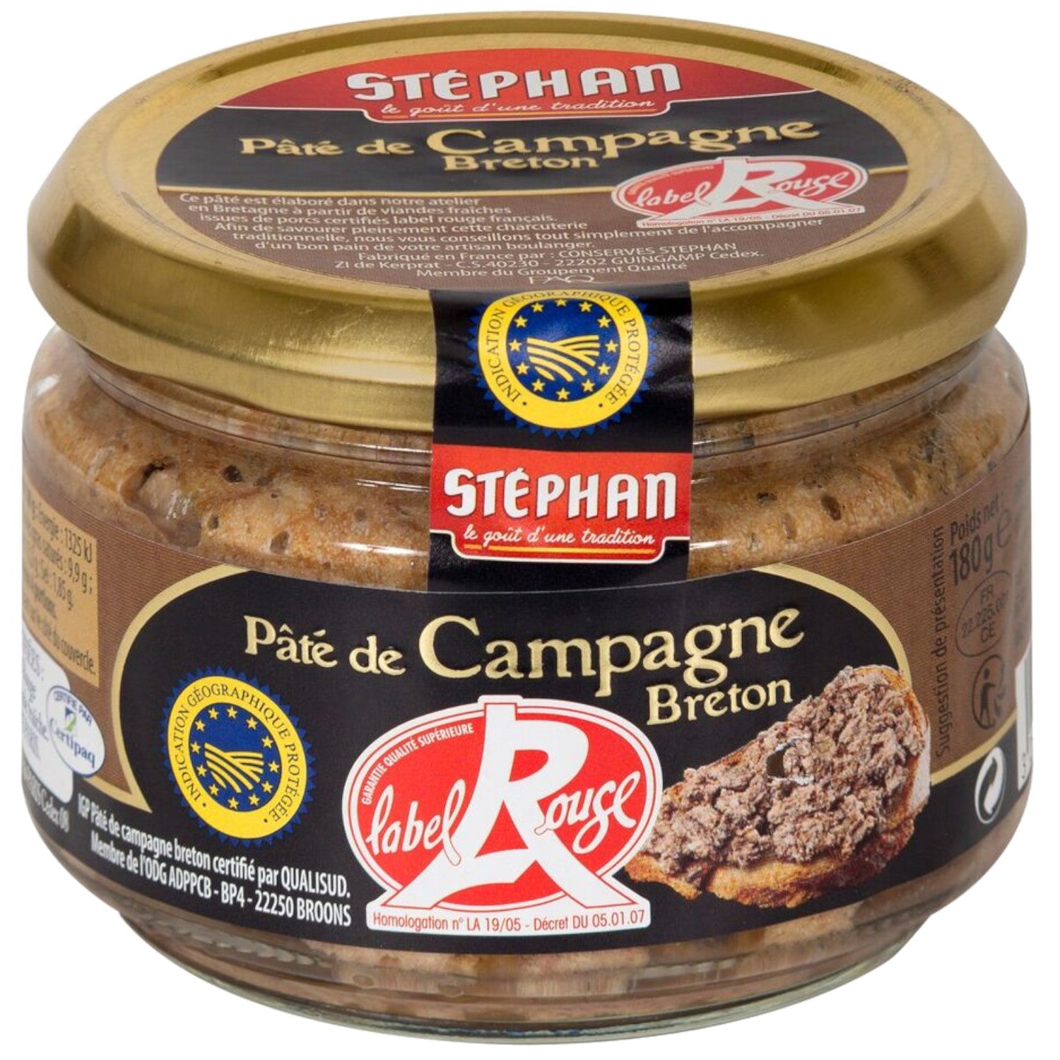 Breton Country-style Paté PGI Label Rouge