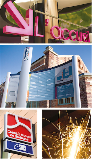 Commercial Signs and communication