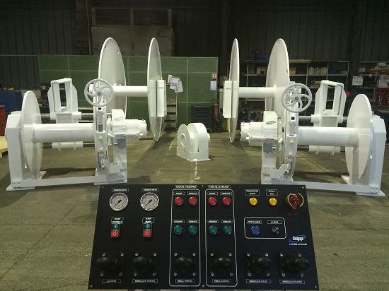 Deck equipments for fishing vessels