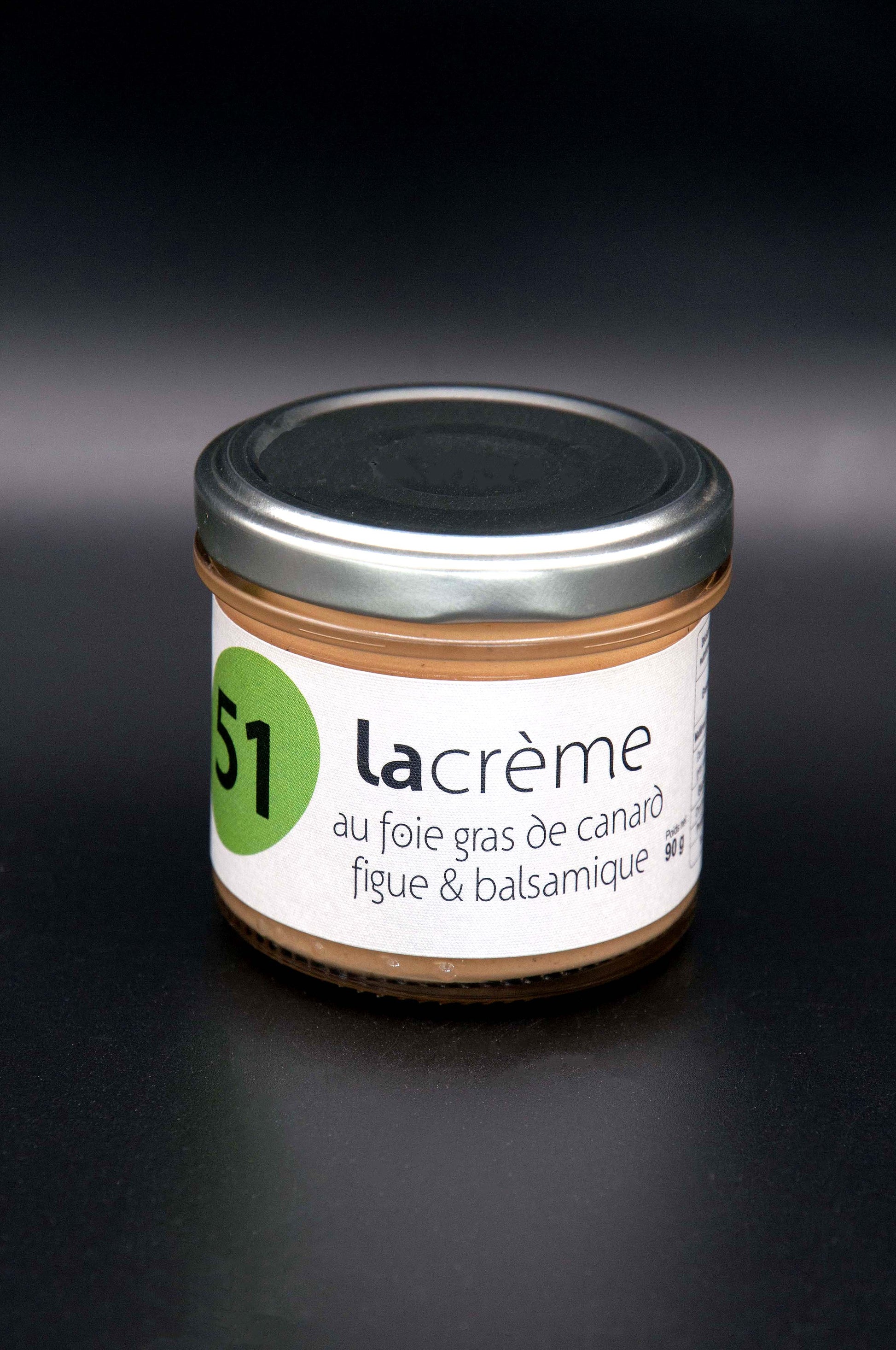 Fig and Balsamic Vinegar Foie Gras Cream