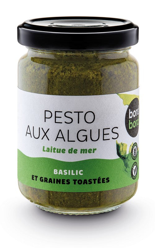 Green Pesto with sea lettuce & basil