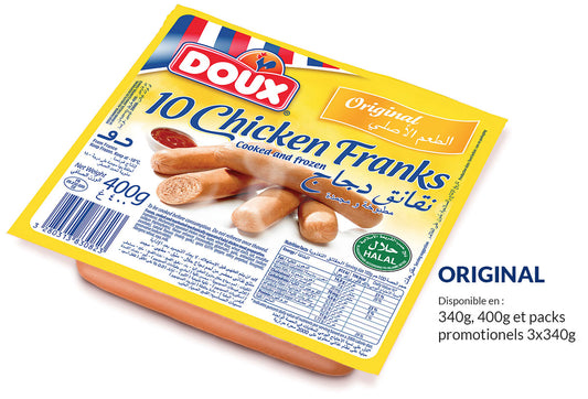 Halal frozen Chicken Franks