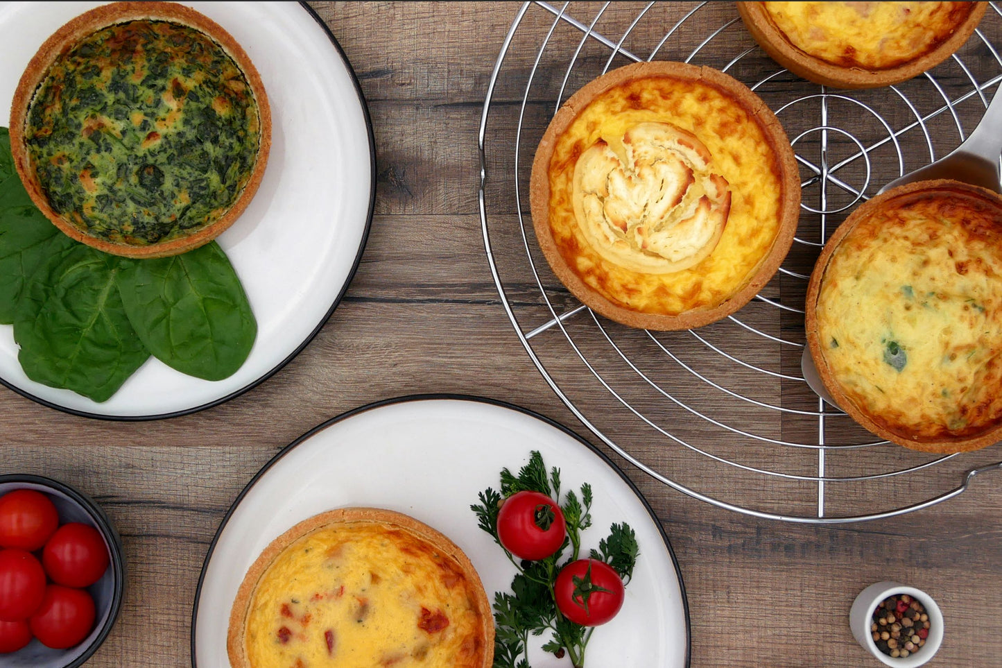 Individual Quiches