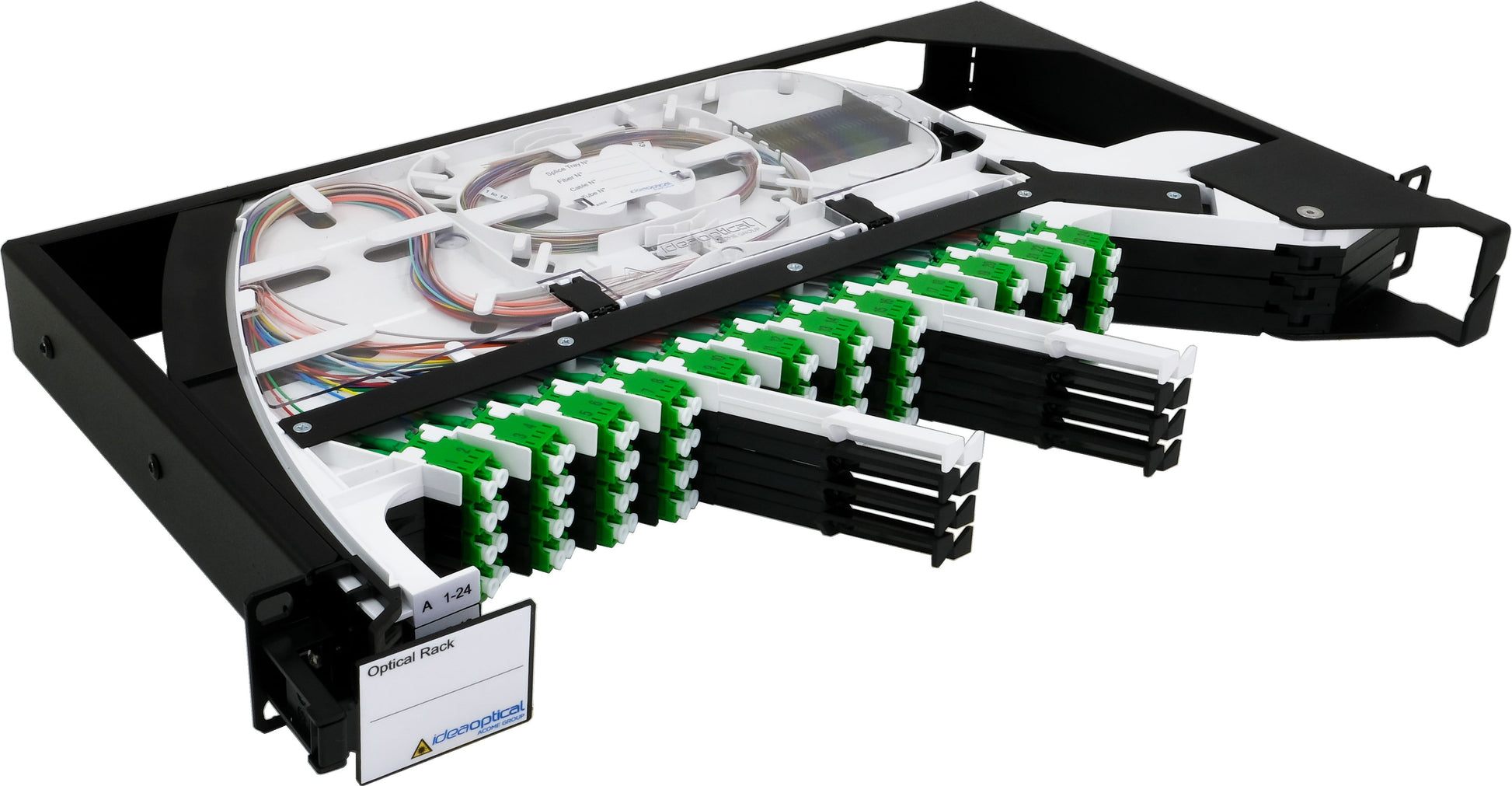 iTOM-HD | HIGH DENSITY PIVOTING OPTICAL FIBRE RACK