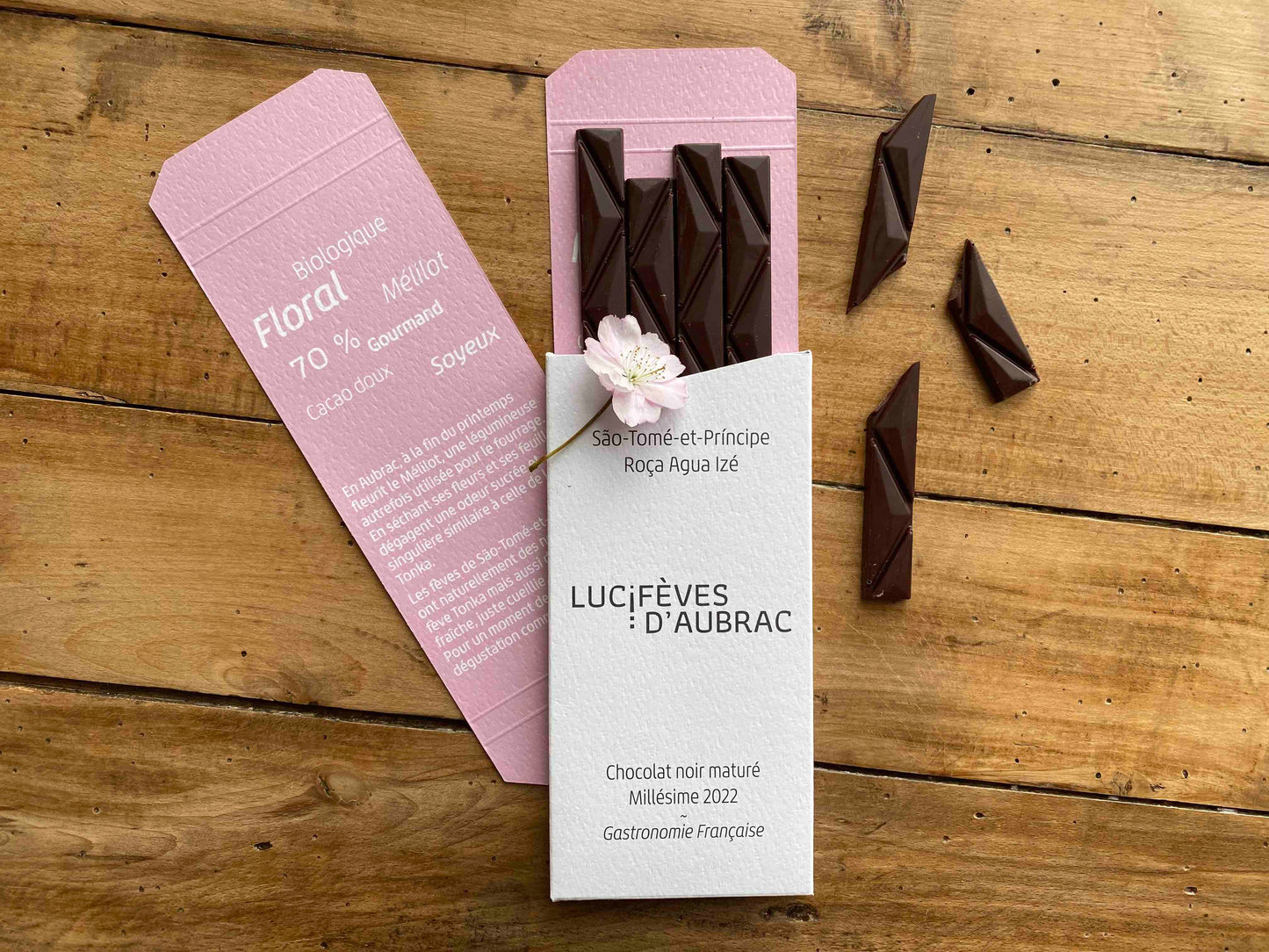 Lucifèves d'Aubrac - Chocolate bar