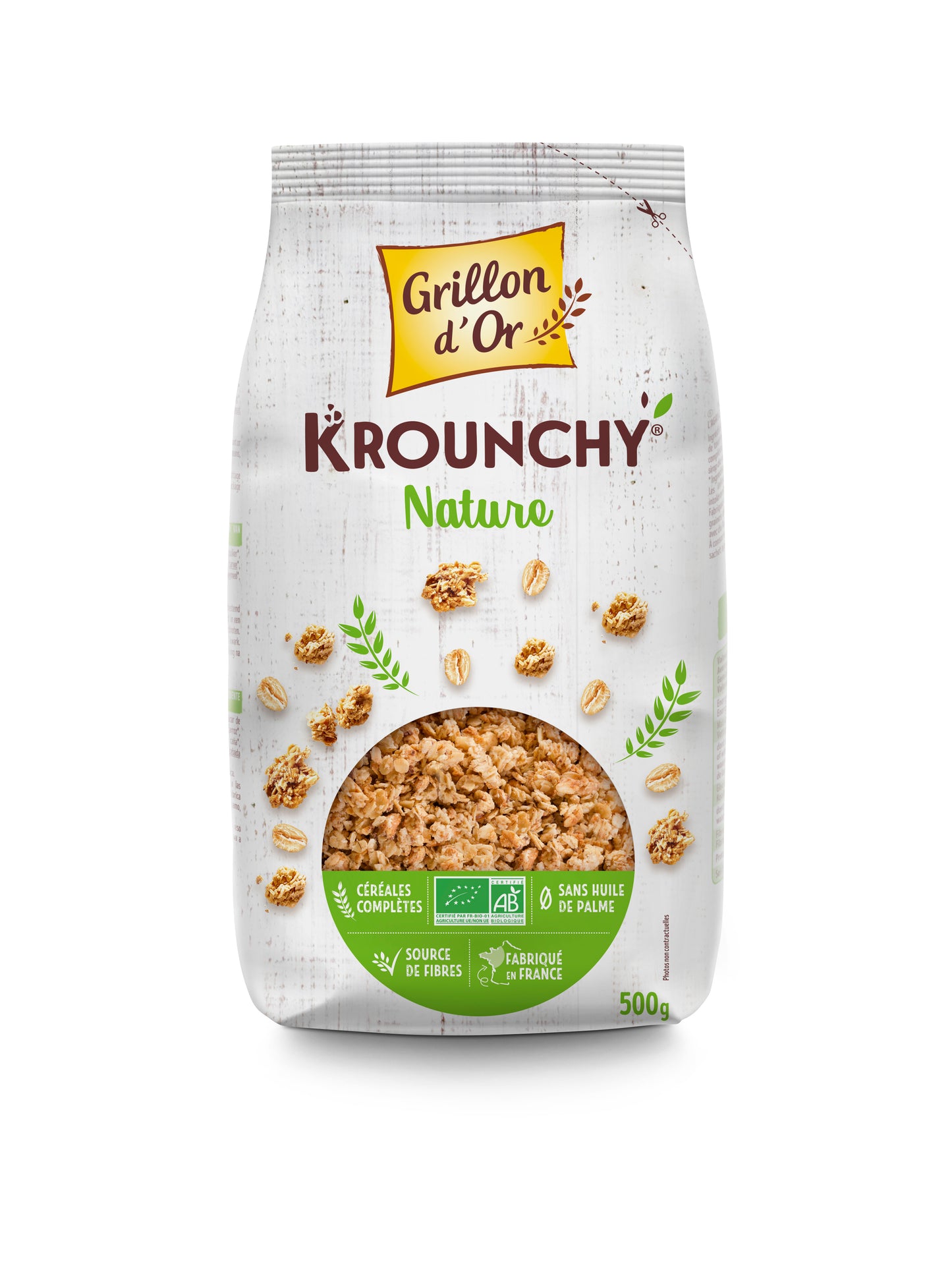 Natural krounchy 500g Grillon d'Or AB*