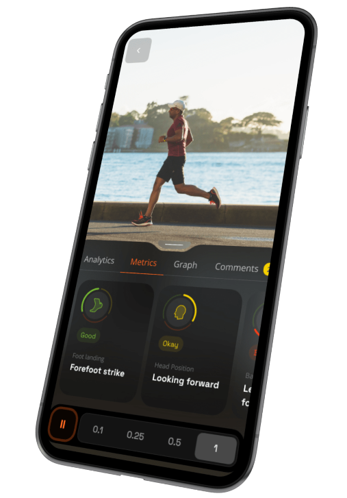 OCHY running form analysis App