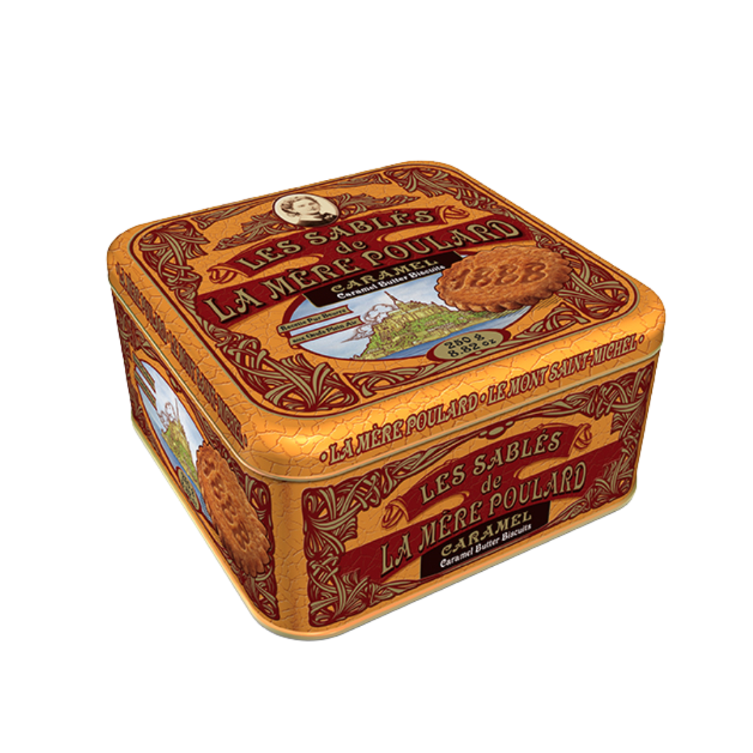 Pure Butter Biscuits with Caramel Half tin 250g